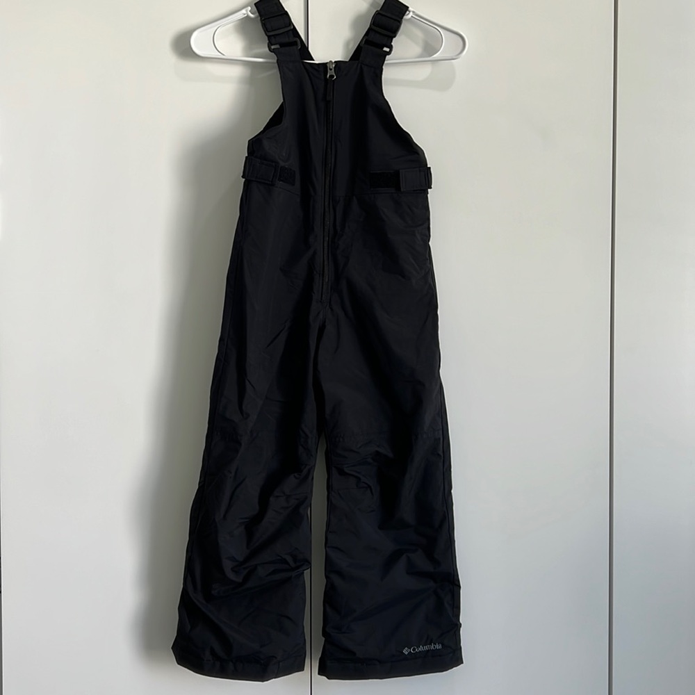 Columbia Kids Black Snow Bib Overalls